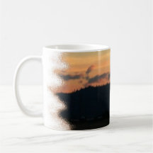 Horizon Sunset Coffee Mugs
