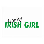 Horny Irish Girl Postcards