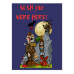Horror Mural Postcard