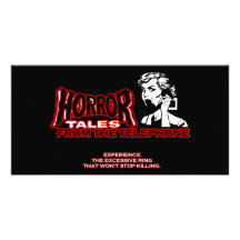 Horror Tales From The Telephone Retro Movie Ad Photo Card