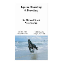 Horse Business Card