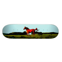 Horse Custom Skate Board