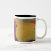 Horse in a landscape, 1910 mug