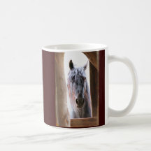 Horse In The Window Mug