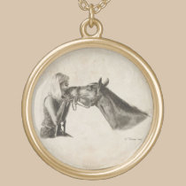 Horse Kisses necklaces