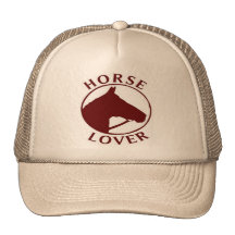 HORSE LOVER CAP MESH HATS