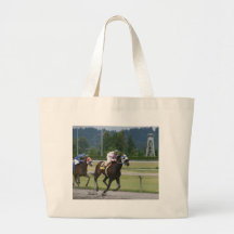 Horse racing canvas bags