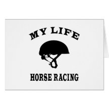 Horse Racing My Life Cards