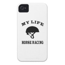 Horse Racing My Life iPhone 4 Covers