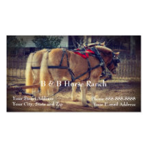 Horse Ranch Business Card