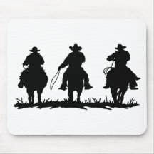 horse riders mousepad