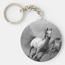 Horse Running Keychains