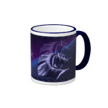 Horse Silhouette Shadowed Mug