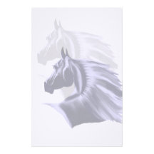 Horse Silhouette Stationery