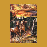 Horse Sky Illusion Canvas Art canvas prints