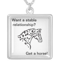 Horse Stable Relationship Necklaces