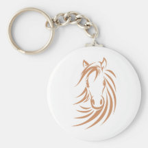 Horse T-shirts, Shirts and Custom Horse Clothing Keychain