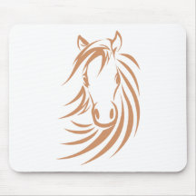 Horse T-shirts, Shirts and Custom Horse Clothing Mousemats