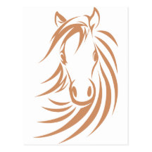 Horse T-shirts, Shirts and Custom Horse Clothing Post Card