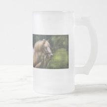 Horse - White Stallion Mugs