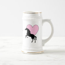 Horses and Love Coffee Mug