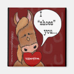 Horse's Mouth Valentine-personalise Magnets