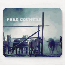 Horses Pure Country Mouse Pad