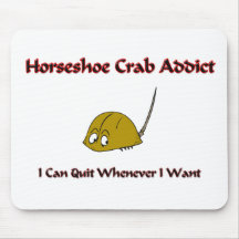 Horseshoe Crab Addict Mousemat