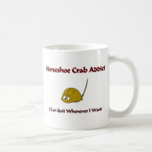 Horseshoe Crab Addict Mug