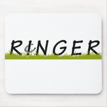 Horseshoe RINGER Mouse Pads