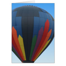 Hot Air Balloon Uplifting Card