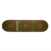 Hot Chile Mandala Array Skateboard