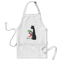 Hot Chilli Pepper Kitty Apron
