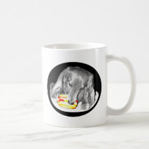 Hot Dog Attacks Cheeseburger Mugs