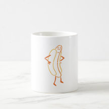 Hot Dog Tee Tasse