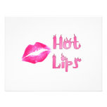 HOT HOT HOT LIPS by SHARON SHARPE Personalized Invite