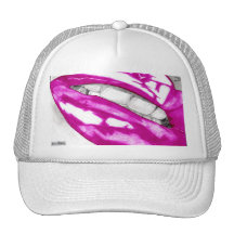 Hot Lips Hat (Magenta)