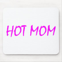 Hot Mum (Pink) Mouse Mats