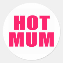 Hot Mum Sticker