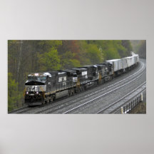 Hot Pig Train Print