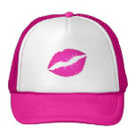 Hot Pink Kiss Hat