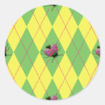 Hot Pink Ladybug Sticker