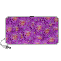Hot pink roses PC speakers