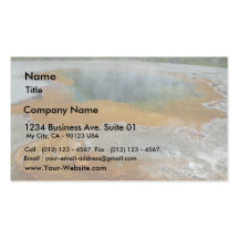 Hot Spring Business Card Template
