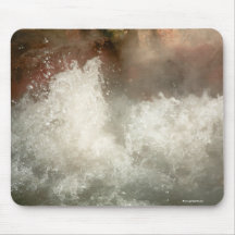 Hot spring in Azores Mouse Pads