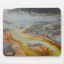 Hot Spring Thermal Pools Mouse Pad