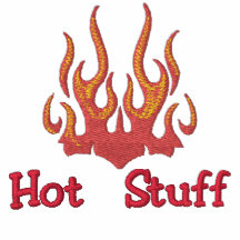 Hot Stuff Embroidered Shirt
