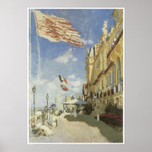 Hotel des Roches Noires, Trouville, 1870 Poster