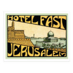 Hotel Fast Jerusalem Postcard