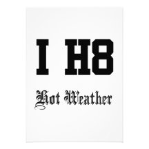 hotweather personalized invite